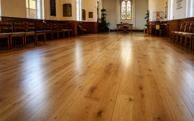 Edmonton Floor Sanding for Churches, Halls & Clubs