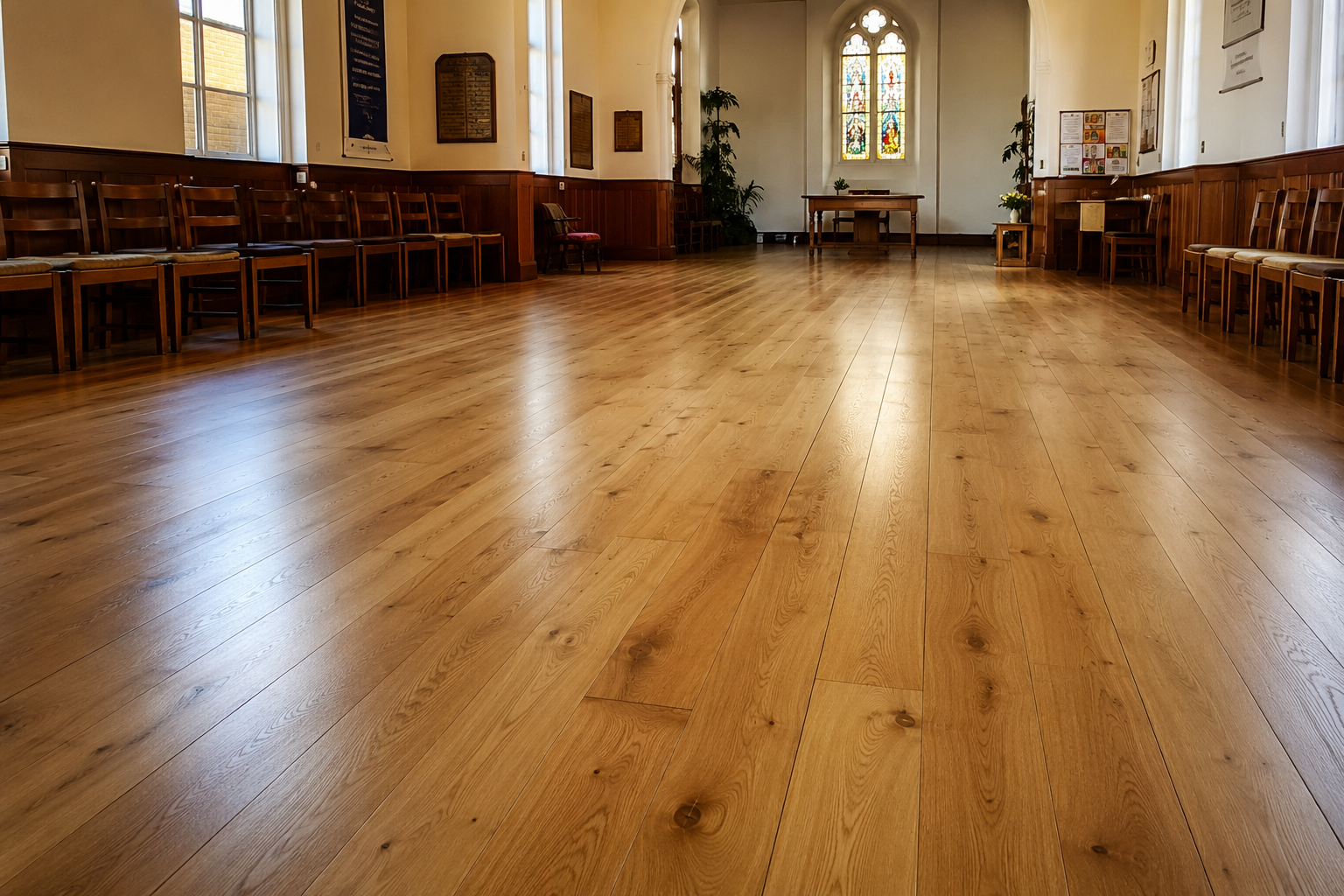 edmonton-floor-sanding-for-churches-halls-clubs