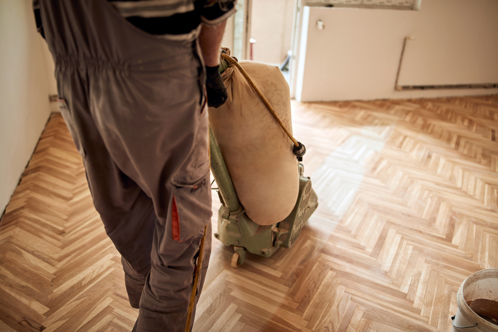 Professional commercial floor sanding in Edmonton N18